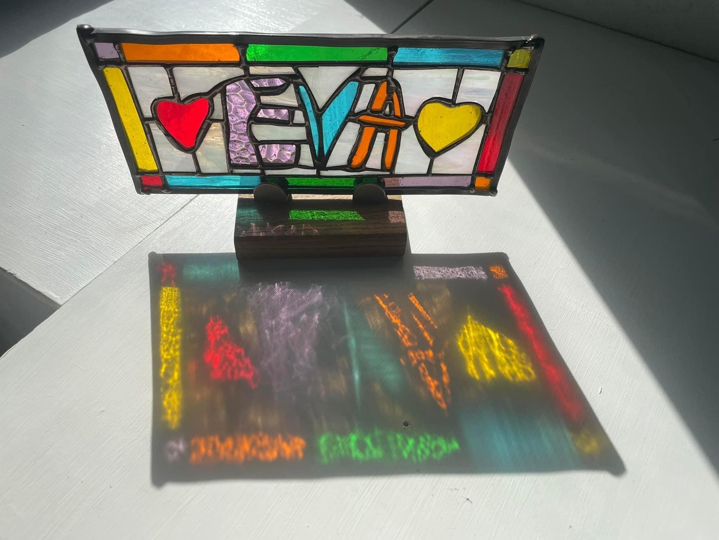 Eva Stained Glass Suncatcher