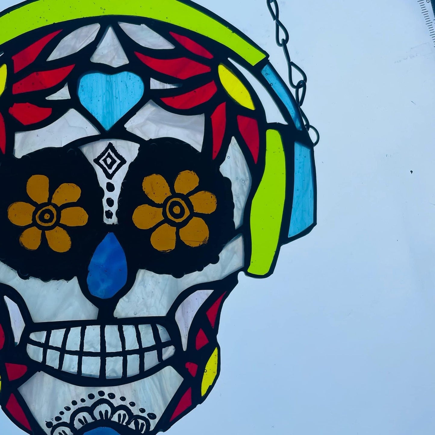 Small Sugar Skull DJ